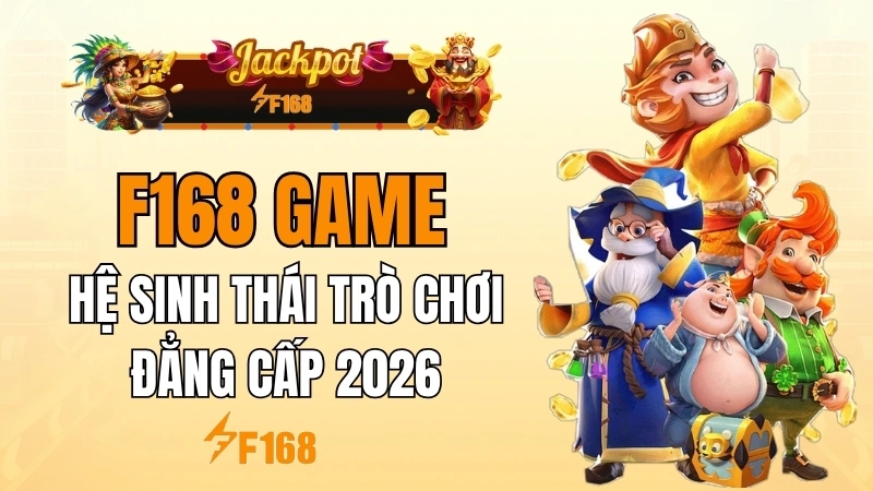 Game F168 đa dạng với casino live, nổ hũ và cá cược thể thao trực tuyến